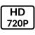 Sistema completo cablato HD 720P con schermo 7'' e telecamera nera in alluminio